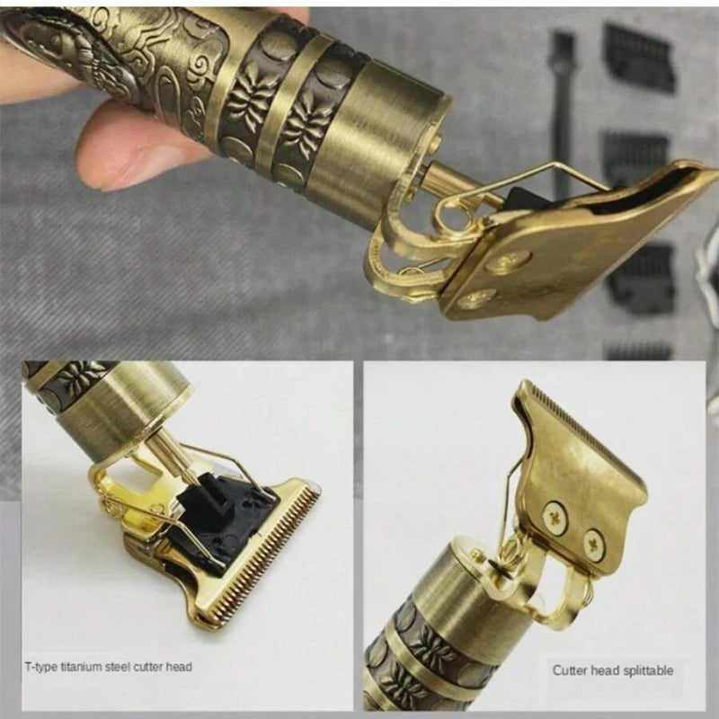 Barbeador de Metal Premium
